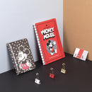 schrijfset Mickey Mouse junior rood 8-delig