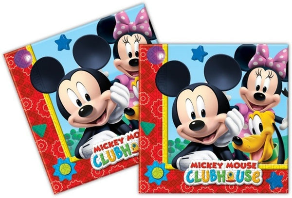 Servetten Mickey Mouse, 20st.