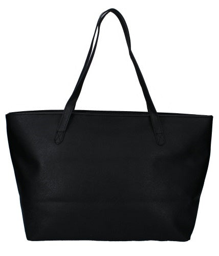shopper Minnie Mouse 31,5 x 56 cm polyurethaan zwart