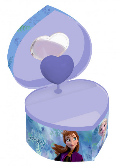 sieradenkist Frozen II meisjes karton blauw