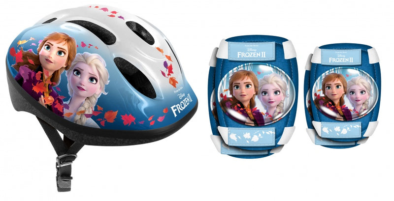 skate beschermingsset Frozen 2 meisjes blauw 5-delig