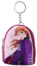 sleutelhanger Frozen II True 9 cm meisjes bordeaux