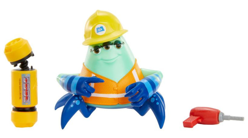speelfiguur Monsters & Co junior 12 cm groen 3-delig
