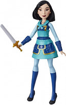 speelfiguur Mulan meisjes 30 cm blauw