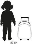 sporttas Miraculous Super Heroez 44 x 37 cm rood/zwart