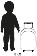 sporttas Miraculous Super Heroez 44 x 37 cm rood/zwart