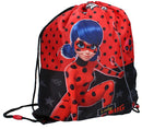 sporttas Miraculous Super Heroez 44 x 37 cm rood/zwart