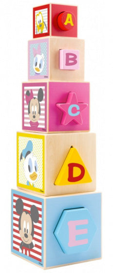 Disney Houten Stapeltoren, 10dlg.