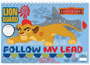 sticker- en kleurboek Follow 33 cm papier 40 pagina's