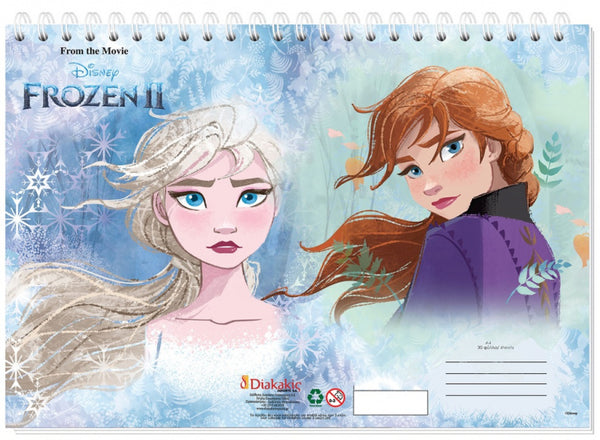 tekenboek Frozen II Winter 23 x 33 cm papier