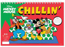 sticker- en tekenboek Mickey Mouse Chillin' 33 cm papier