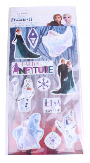 stickers Frozen II Nature meisjes 21 x 10 cm papier/foam