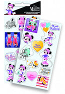 stickers Minni Mouse glitter 10 x 21 cm meisjes foam