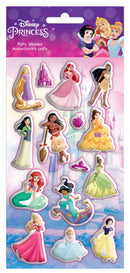 stickers Puffy Princess meisjes 10 x 22 cm papier