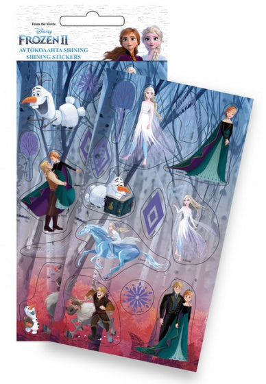 stickervellen Frozen 2 junior papier 2 stuks