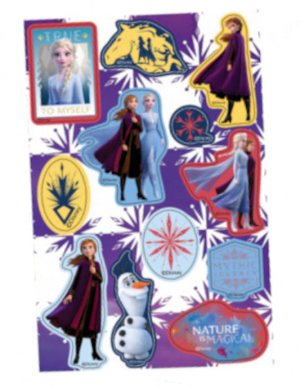 stickervellen Frozen II meisjes 20 x 10 cm vinyl