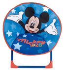 stoel Mickey Mouse junior 50 cm polyester blauw/rood