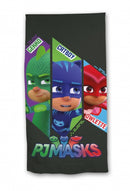 strandlaken PJ Masks 140 x 70 cm zwart