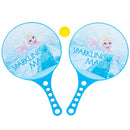 strandtennisset Frozen 3-delig blauw