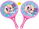 strandtennisset Minnie Mouse 3-delig roze/blauw