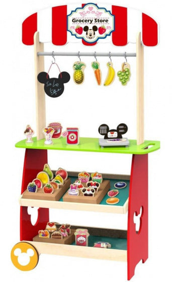 supermarkt Mickey Mouse meisjes 100 cm hout rood