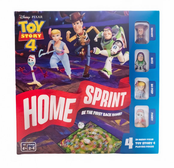 Toy Story 4 gezelschapsspel mini figuurtjes 6-delig
