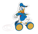 trekfiguur Donald Duck 12,3 cm hout wit/blauw