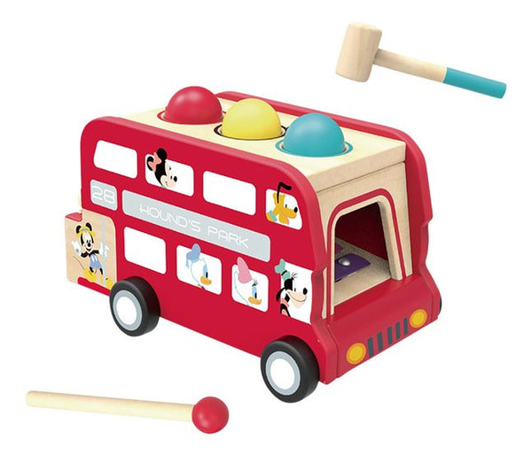 Disney Mickey Mouse Houten Hamerbank en Xylofoon