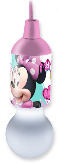 treklamp Minnie Mouse led meisjes 17 cm roze