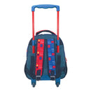 trolley rugzak Mickey Mouse jongens 31 x 27 cm rood