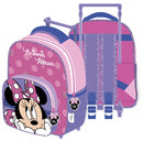trolleyrugzak Minnie Mouse 10,4 liter polyester roze