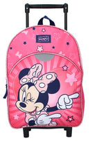 trolley rugzak Minnie Mouse 9,1 liter softcase roze