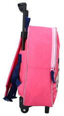 trolley rugzak Minnie Mouse 9,1 liter softcase roze