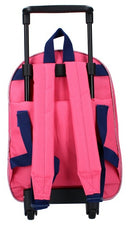 trolley rugzak Minnie Mouse 9,1 liter softcase roze