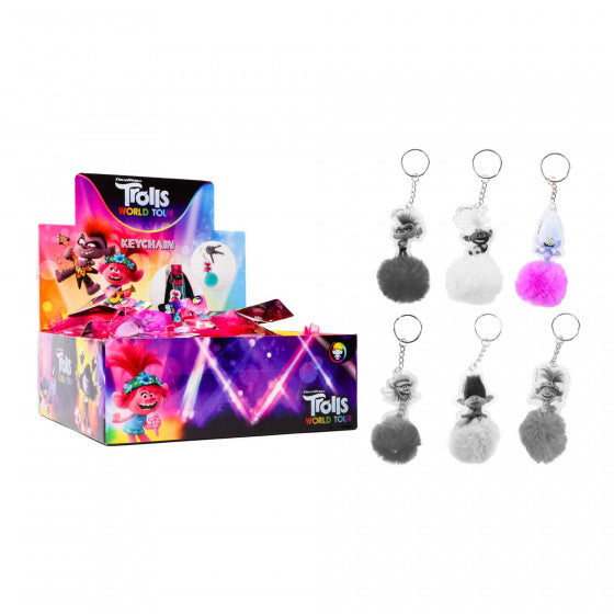 Trolls 2 sleutelhanger - Diamond paars