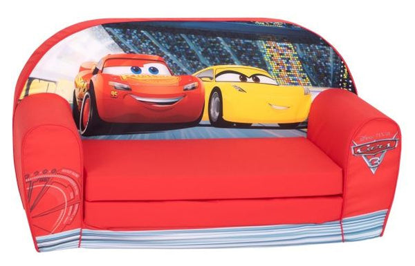 sofa uitklapbaar Cars 42 x 77 cm polykatoen roze