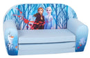 sofa uitklapbaar Frozen 42 x 77 cm polykatoen blauw