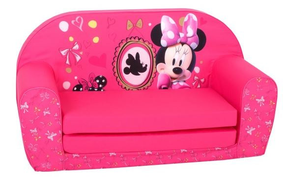 sofa uitklapbaar Minnie Fashion 42 x 77 cm katoen roze