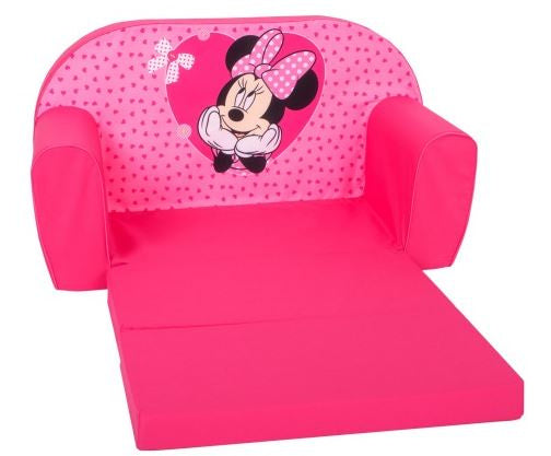 sofa uitklapbaar Minnie 42 x 77 cm polykatoen roze