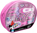 vlechtenmaker Minnie Mouse meisjes roze/paars 12-delig
