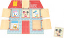 vormenpuzzel Mouse House junior hout 5 stukjes