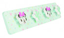wandkapstok Minnie Mouse meisjes 40 cm hout mintgroen