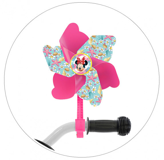 windmolentje Minnie Mouse 17 cm roze