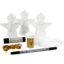 deco-engel knutselset tweedelig 3 stuks
