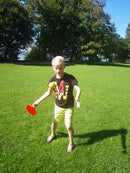 tennisset 39,5 cm rood 5-delig