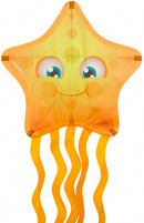 eenlijnsvlieger Zeedieren junior polyamide geel