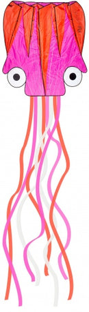 vlieger Octopus roze/oranje 124 x 127 cm