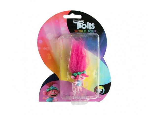 Dreamworks Trolls 3D gum - Poppy roze