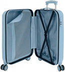 koffer Trolls 32 liter junior ABS 34 x 55 cm blauw