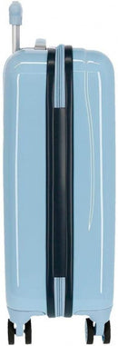 koffer Trolls 32 liter junior ABS 34 x 55 cm blauw